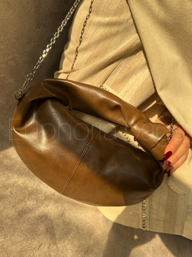کیف دخترانه دسته گره ای زنجیردار لونا