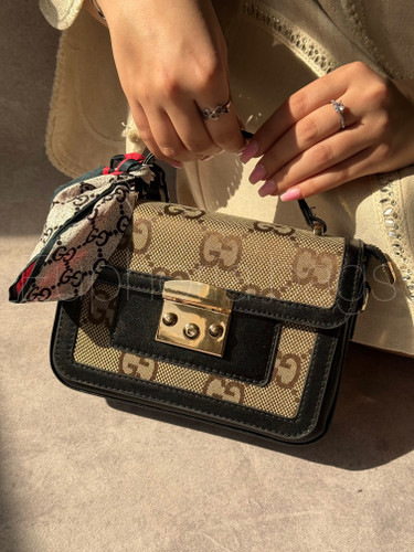 کیف زنانه مجلسی گلورا گوچی دستی و دوشی دخترانه gucci