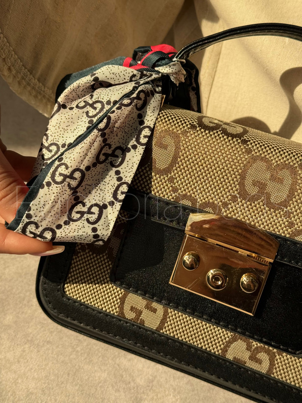 کیف زنانه مجلسی گلورا گوچی دستی و دوشی دخترانه gucci