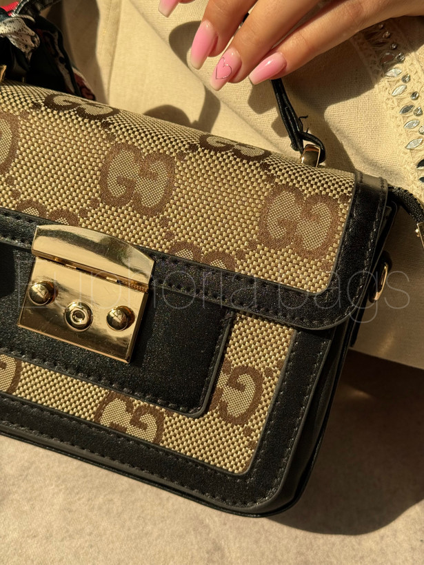 کیف زنانه مجلسی گلورا گوچی دستی و دوشی دخترانه gucci