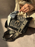 کیف زنانه مجلسی درسا دیور دستی و دوشی دخترانه dior