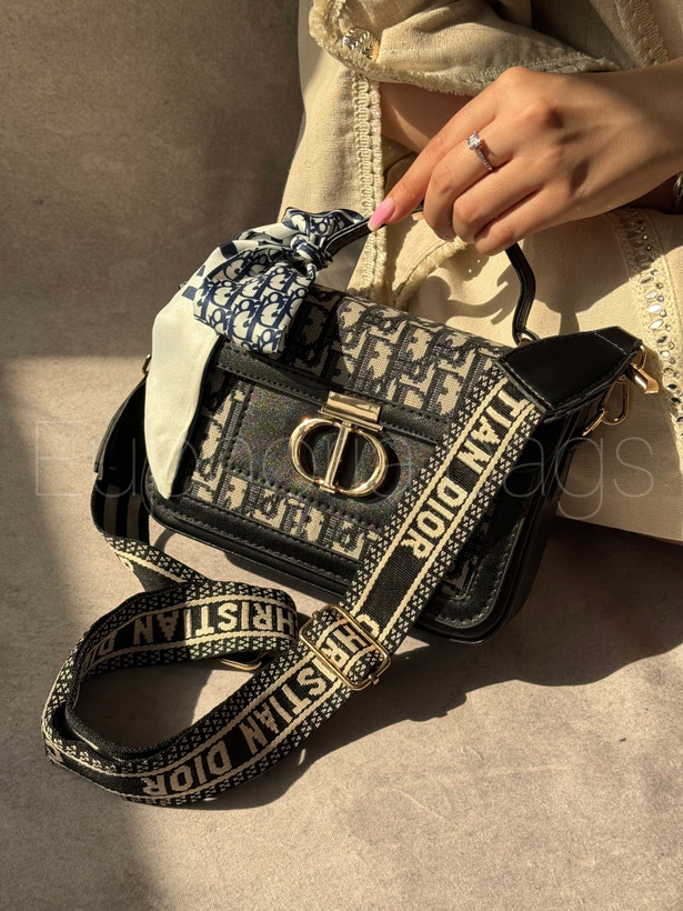 کیف زنانه مجلسی درسا دیور دستی و دوشی دخترانه dior