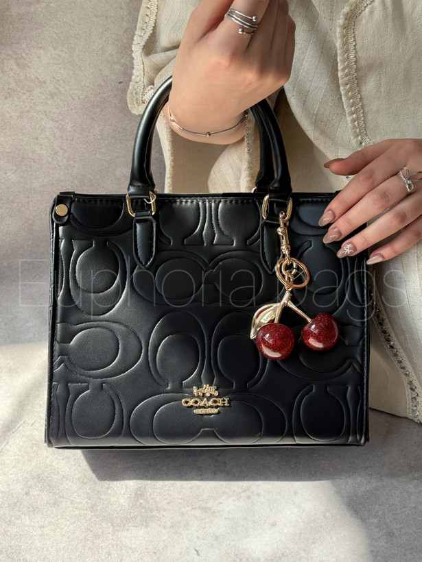 کیف گلوری زنانه کوچ گیلاسی دستی و دوشی coach